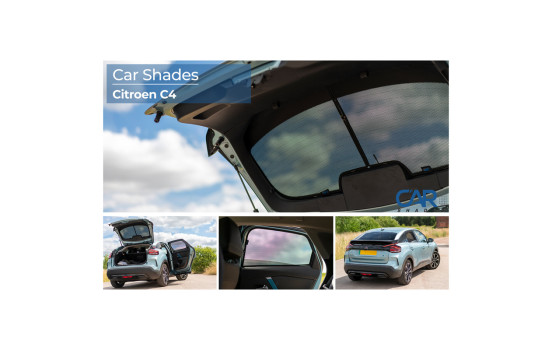 Sun blinds suitable for Citroën C4 III 5 doors 2020- (6-piece), Image 9