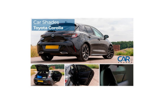Sun blinds suitable for Toyota Corolla (E21) HB 5-door 2019- (6-piece), Image 9