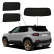SunClip Privacy & Sun Protection suitable for Jeep Avenger (J2) 2023-