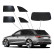 SunClip Visibility & Sun Protection suitable for Audi A4 (B8) Avant 2015-2024