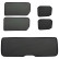 SunClip Visibility & Sun Protection suitable for Volkswagen Multivan T7 2021-, Thumbnail 3