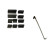 SunClip Visibility & Sunshade suitable for Mercedes C-Class W205 Kombi 2014-2021, Thumbnail 4