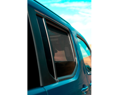 Sunshades suitable for Citroen Berlingo Multispace 2018- (fixed rear window) 6 Parts, Image 6