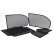 Sunshades suitable for Dacia Logan MCV Station 2012-2020 (6-piece)
