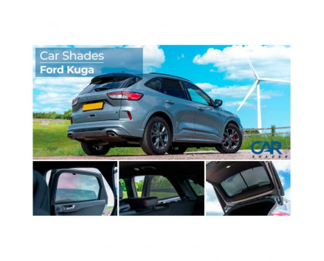 Sunshades suitable for Ford Kuga III 2019- (6-piece), Image 9