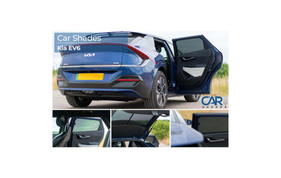 Sunshades suitable for Kia EV6 2021- (6-piece), Image 9