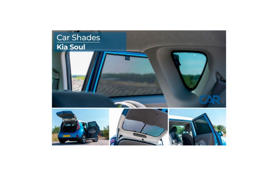 Sunshades suitable for Kia Soul II 5 doors 2014-2019 (6-piece), Image 13