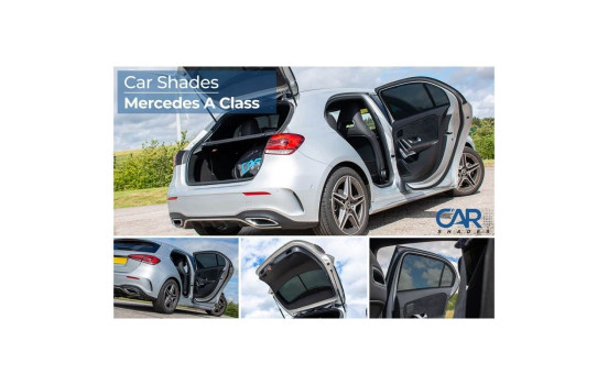 Sunshades suitable for Mercedes A-Class W177 HB 5-door 2018- (4-piece), Image 13