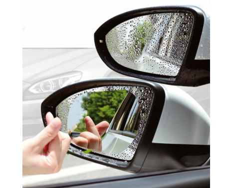 AutoStyle Anti-Condensation Film - Transparent - Oval - 2-Piece Set, Image 2