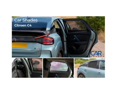 Privacy Shades (rear doors) suitable for Citroën C4 III 5 doors 2020- (2-piece), Image 8