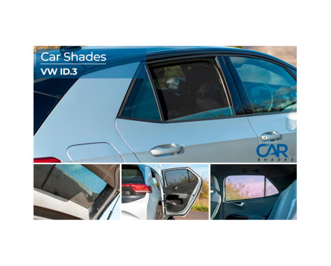 Privacy Shades suitable for Volkswagen ID.3 2020- (4 pieces), Image 9