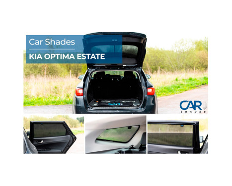 Set Car Shades suitable for Kia Optima Sportswagon 2016-2020 (6-piece), Image 9