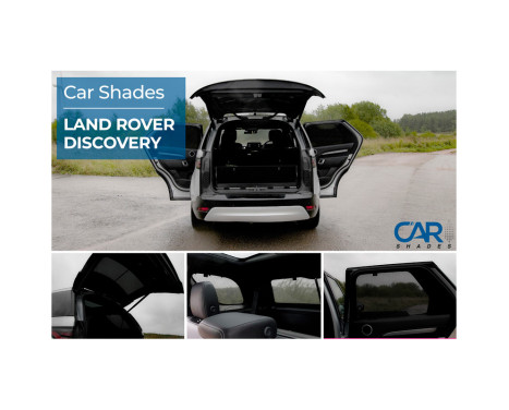 Set Car Shades suitable for Land Rover Discovery V 2017 - (6-piece), Image 8