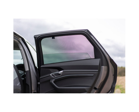 Sunshades (rear doors) suitable for Audi E-Tron 2018 - excl. Sportback (2-piece), Image 6