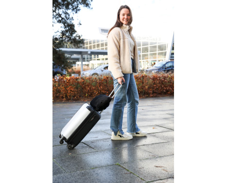 Carpoint Travel Blanket & Travel Pillow Black 2 in 1, Image 6 Carpoint Travel Blanket & Travel Pillow Black 2 in 1, Image 6