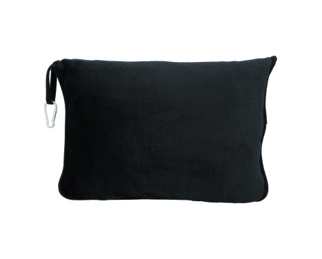 Carpoint Travel Blanket & Travel Pillow Black 2 in 1, Image 7 Carpoint Travel Blanket & Travel Pillow Black 2 in 1, Image 7