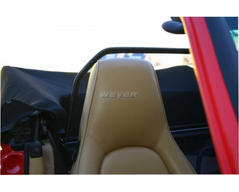 Ready-made Convertible Wind Deflector suitable for Porsche 911 -1993 mechanical hood, Image 2