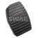 Pedal liner, brake pedal