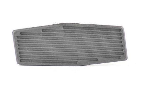 Pedal rubber, accelerator pedal