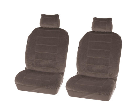 Seat cover set 'Washington' gray