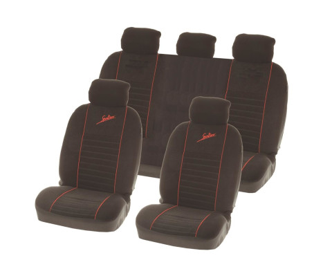 Seat cover set 9-piece 'Montreal'