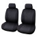 Seat cover set Vienna 4-piece black, Thumbnail 2