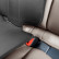 Universal Backseat Protector for a Highchair in Black Leather - 1 piece, Thumbnail 3
