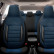 Universal Fabric CityBug Seat Cover Set Sport Plus Black/Blue - 9-piece, Thumbnail 4