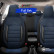 Universal Fabric CityBug Seat Cover Set Sport Plus Black/Blue - 9-piece, Thumbnail 10