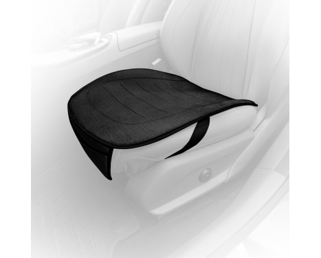 Universal Seat Cushion 'Bottom' Black Linen - 1 piece, Image 4