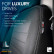 Original Design Fabric Seat Cover Set 2+1 suitable for Opel Movano C 2022- (split in back of bench), Thumbnail 4