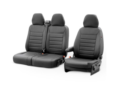 otoM New York Design Faux Leather Seat Cover Set 2+1 suitable for Renault Master IV 2024-