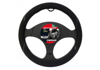 Carpoint Steering Wheel Cover Black Comfort