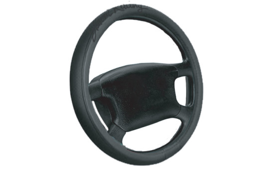 Simoni Racing Steering Wheel Cover Trophy - 37-39cm - Black Leather