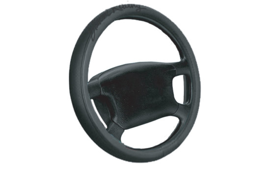 Simoni Racing Steering Wheel Cover Trophy - 37-39cm - Black Leather, Image 2
