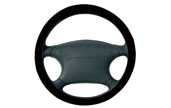 Simoni Racing Steering Wheel Cover Trophy Black Face - 37-39cm - Black
