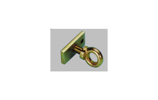 Universal belt eyes with mounting plate - set of 3 pieces, Image 2