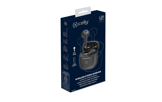 Celly BUZ 2 Bluetooth Earbuds black, Image 2