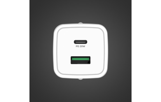 Celly Home Charger USB-C 20W + USB 18W, Image 5