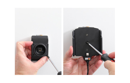 Apple iPhone 12 / 12 Pro / 12 Pro Max, Active adjustable holder with fixed power supply, Image 6