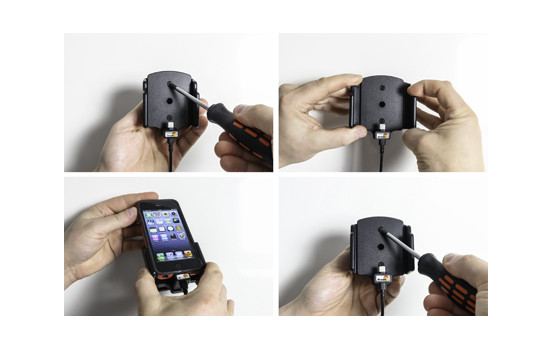 Apple iPhone 5 / 5C / 5S / SE Active Adjustable Holder with Fixed Power Supply, Image 5