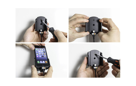 Apple iPhone 5 / 5C / 5S / SE Active Adjustable Holder with Fixed Power Supply, Image 5