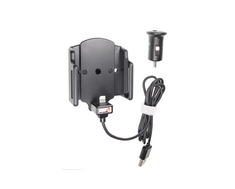 Apple iPhone 5 / 5S / SE Active adjustable holder with 12V USB plug, Image 2