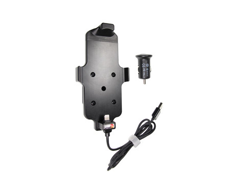 Apple iPhone 5 / 5S / SE Active holder with or without cover 12V USB plug, Image 7