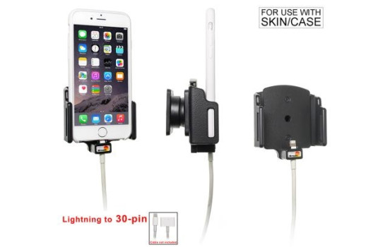 Apple iPhone 6 / 6S / 7 / 8 / X / Xs Passive adjustable holder. lightning to 30pin adapter