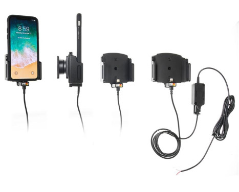 Apple iPhone X / Xs / 11 Active Adjustable Holder with Fixed Power Supply