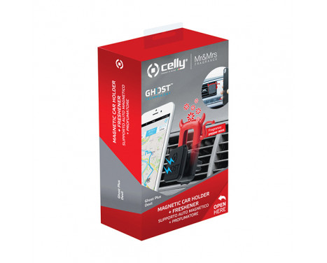 Celly Magnetic Holder Ghost Plus + Air freshener Devil, Image 4