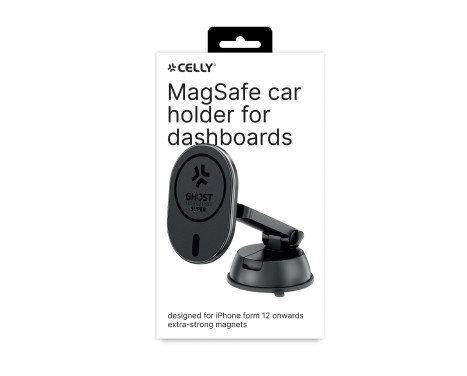 Celly Magnetic Phone Holder Ghost Magsafe Dash, Image 2