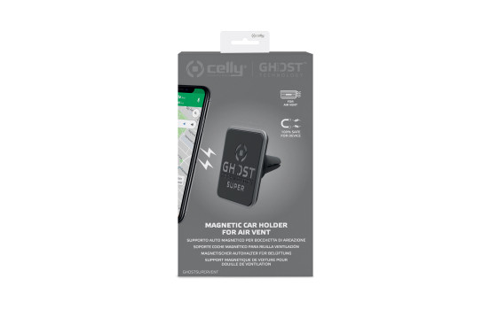 Celly Magnetic Phone Holder Ghost Super Vent, Image 2