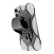 Celly Swipe Bicycle Holder Gray, Thumbnail 2